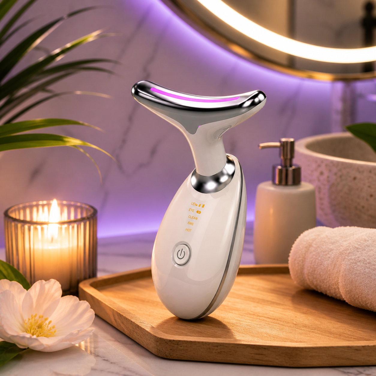 Luméa Lift – Masajeador Facial Inteligente 3 en 1